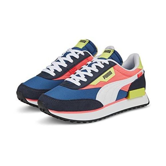 Kid's Future Rider Sneakers, Lake Blue/Parisian Night